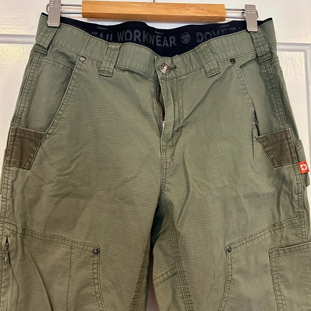 Dovetail Workwear Olive Green Workwear Pants - Picture 2 of 9